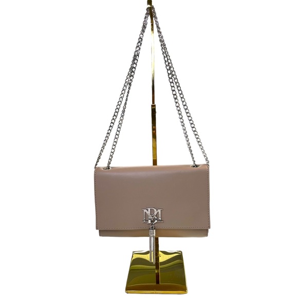 Badgley Mischka Metal Fringe Crossbody with Convertable Single-to-Double Strap - Picture 3 of 17